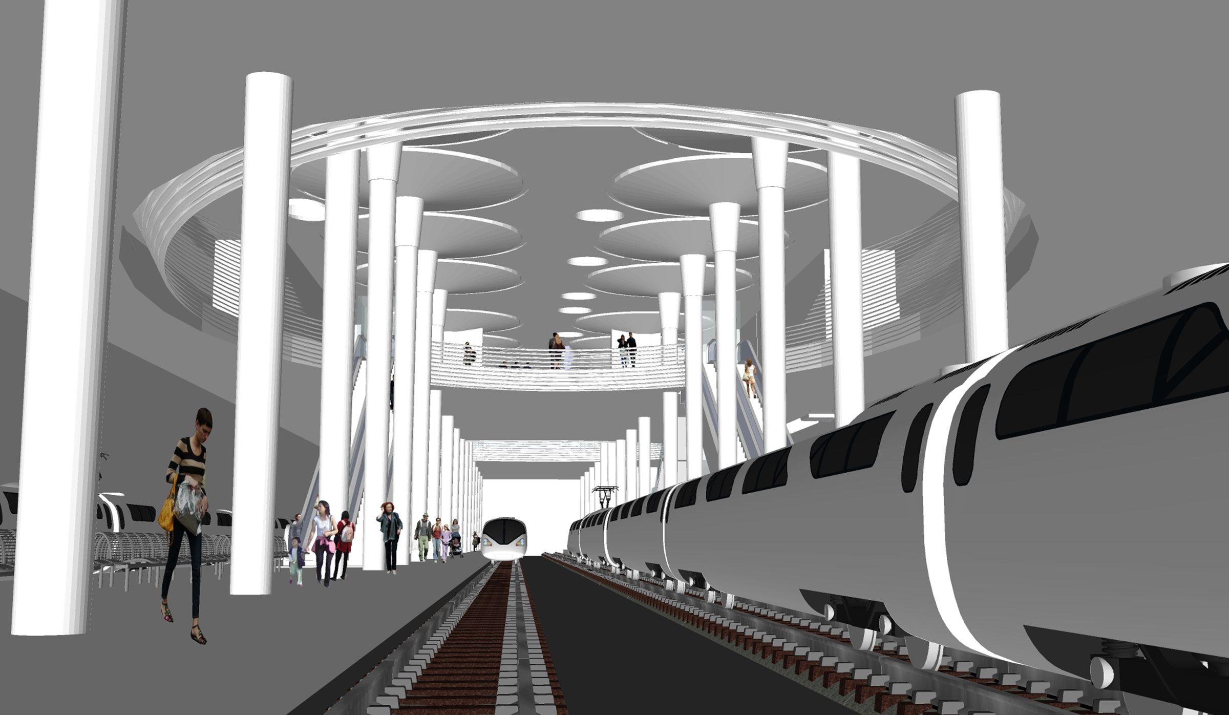 Intercambiador de Santa Cruz. Tren del Sur de Tenerife — imagen 1, público y cultural en Santa Cruz de Tenerife · VDP Arquitectos