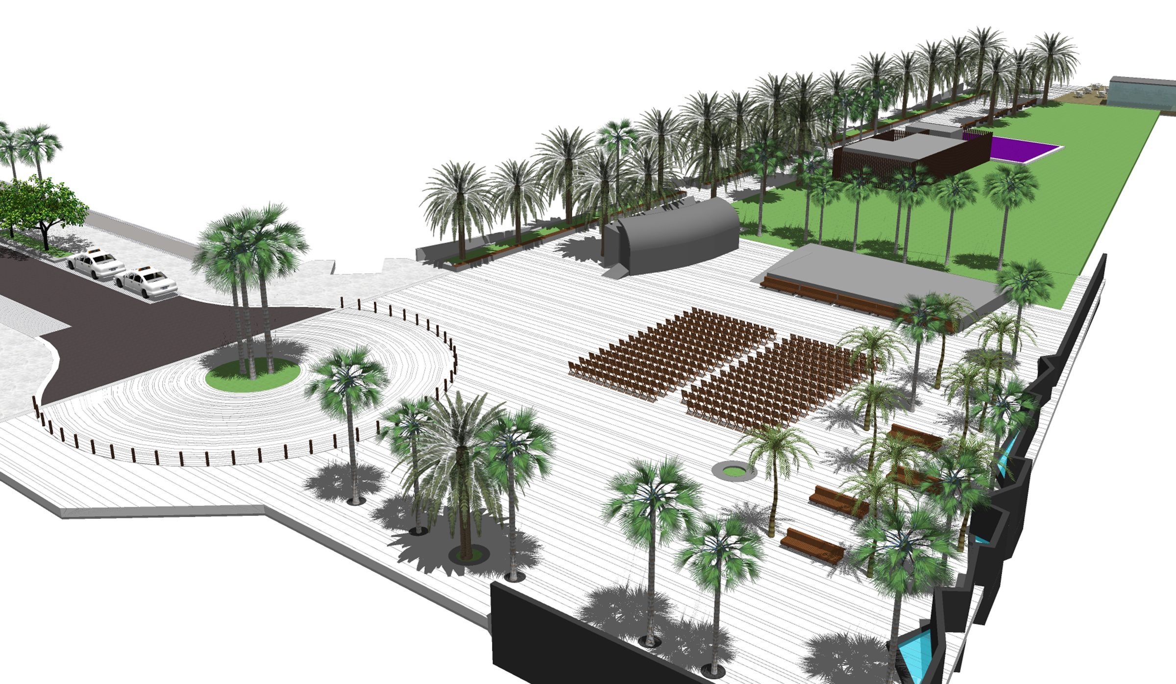 Mejora de la Calle Luis Díaz de Losada — imagen 2, espacios públicos en Arona, Tenerife · VDP Arquitectos