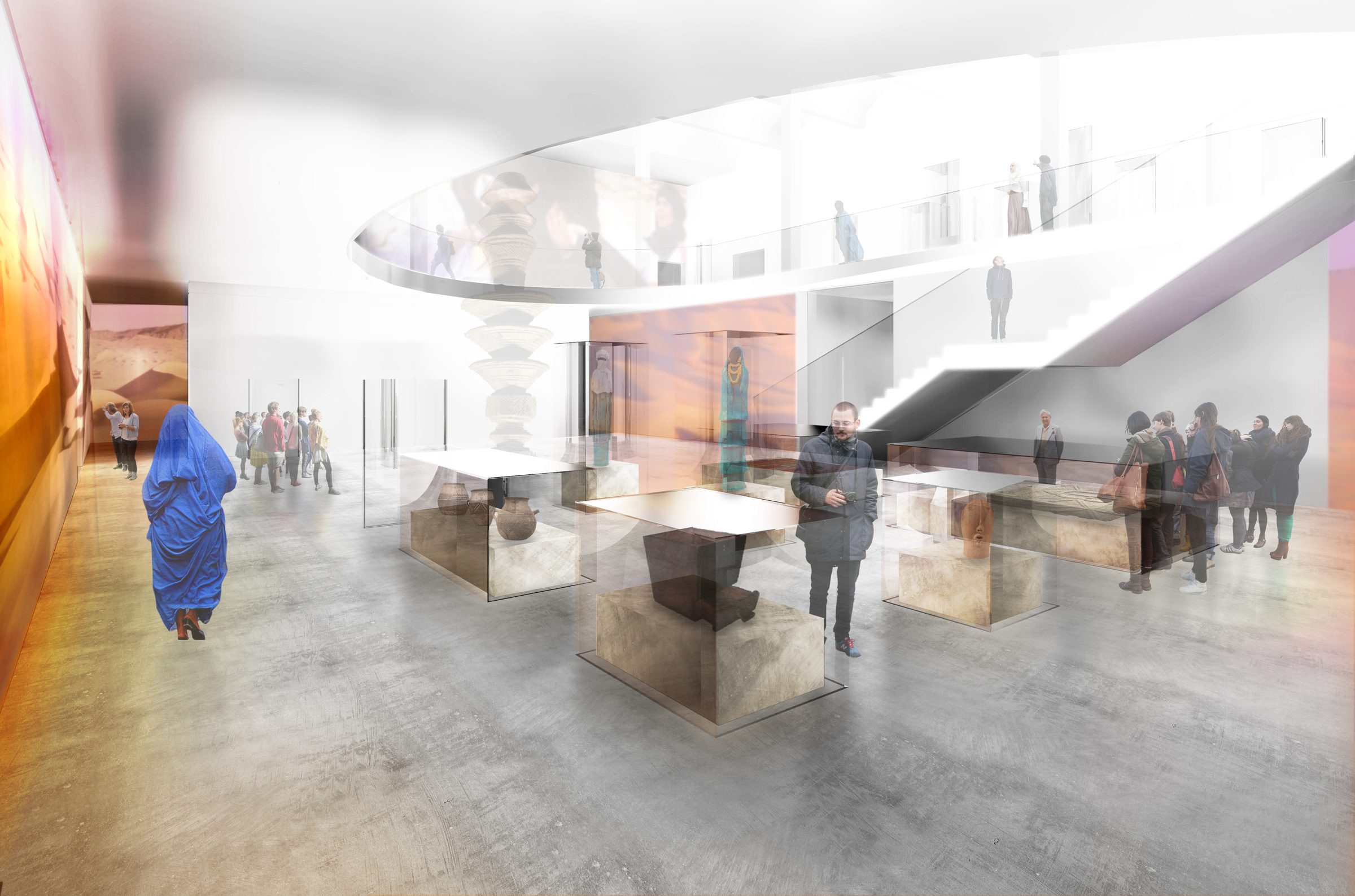 CENTRO CULTURAL Y MUSEO DE DAKHLA — imagen 2, público y cultural en Dakhla, Sahara Occidental, Marruecos · VDP Arquitectos