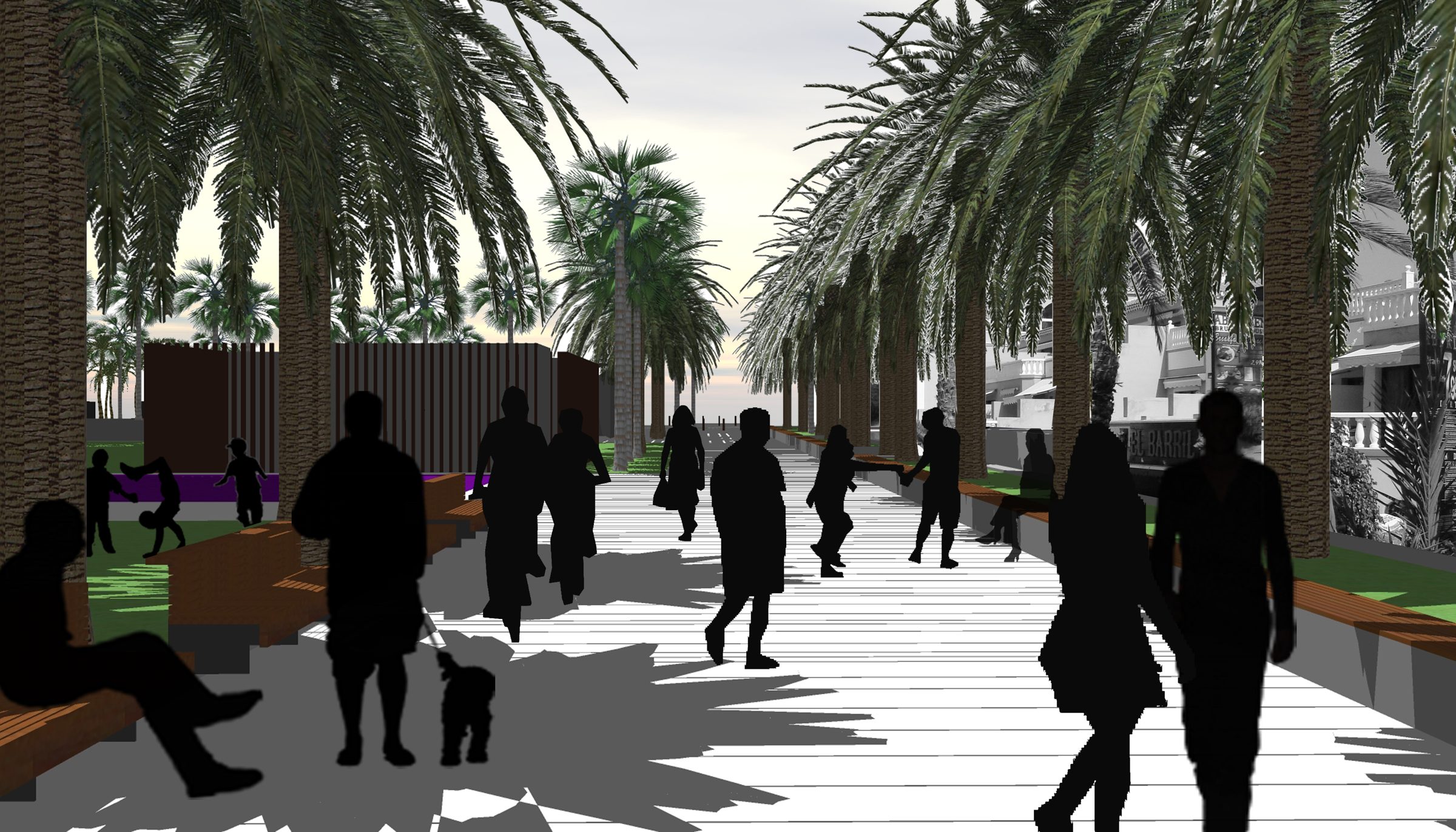 Mejora de la Calle Luis Díaz de Losada — imagen 4, espacios públicos en Arona, Tenerife · VDP Arquitectos
