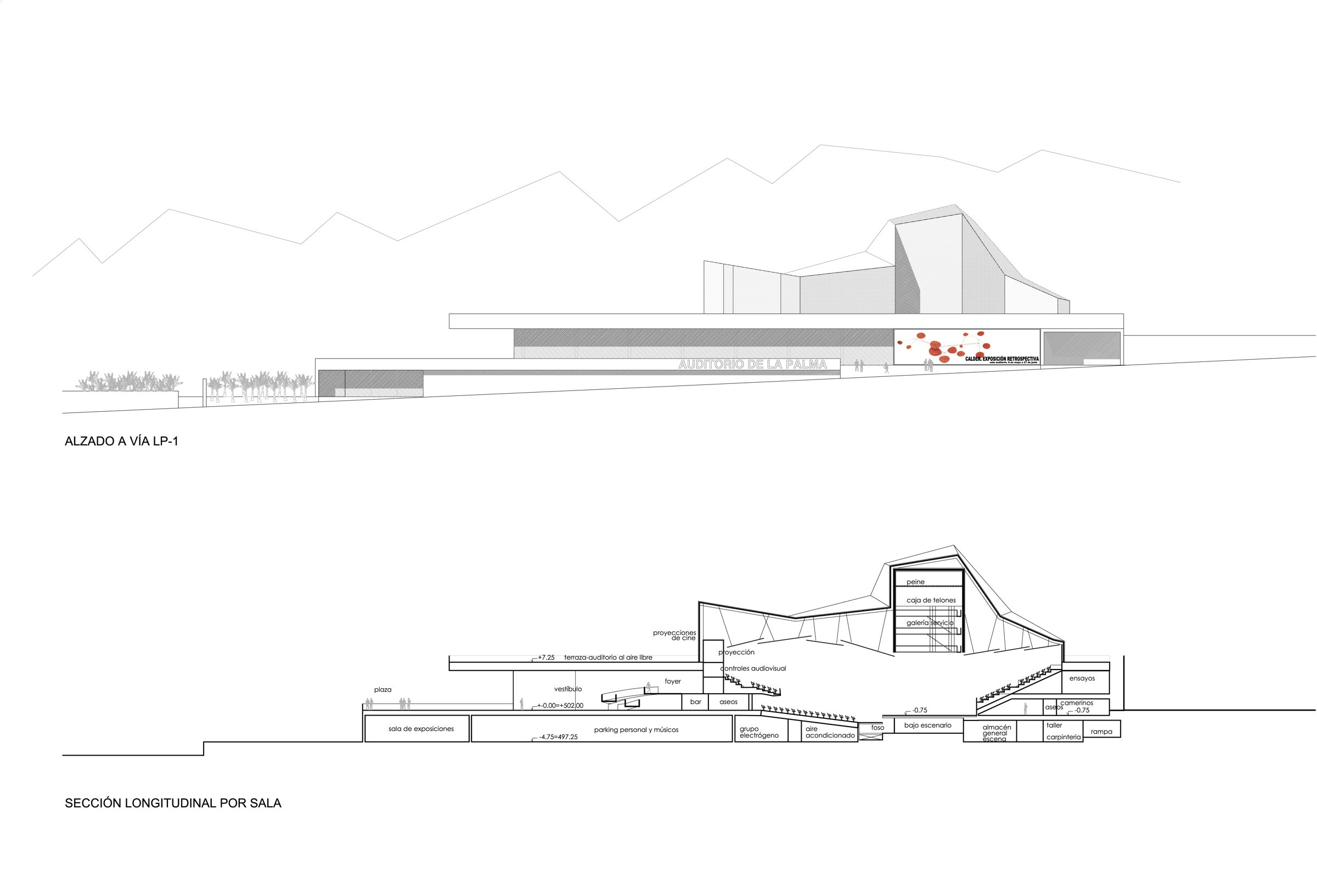 Auditorio en los LLanos de Aridane — imagen 4, público y cultural en Los Llanos de Aridane, La Palma · VDP Arquitectos
