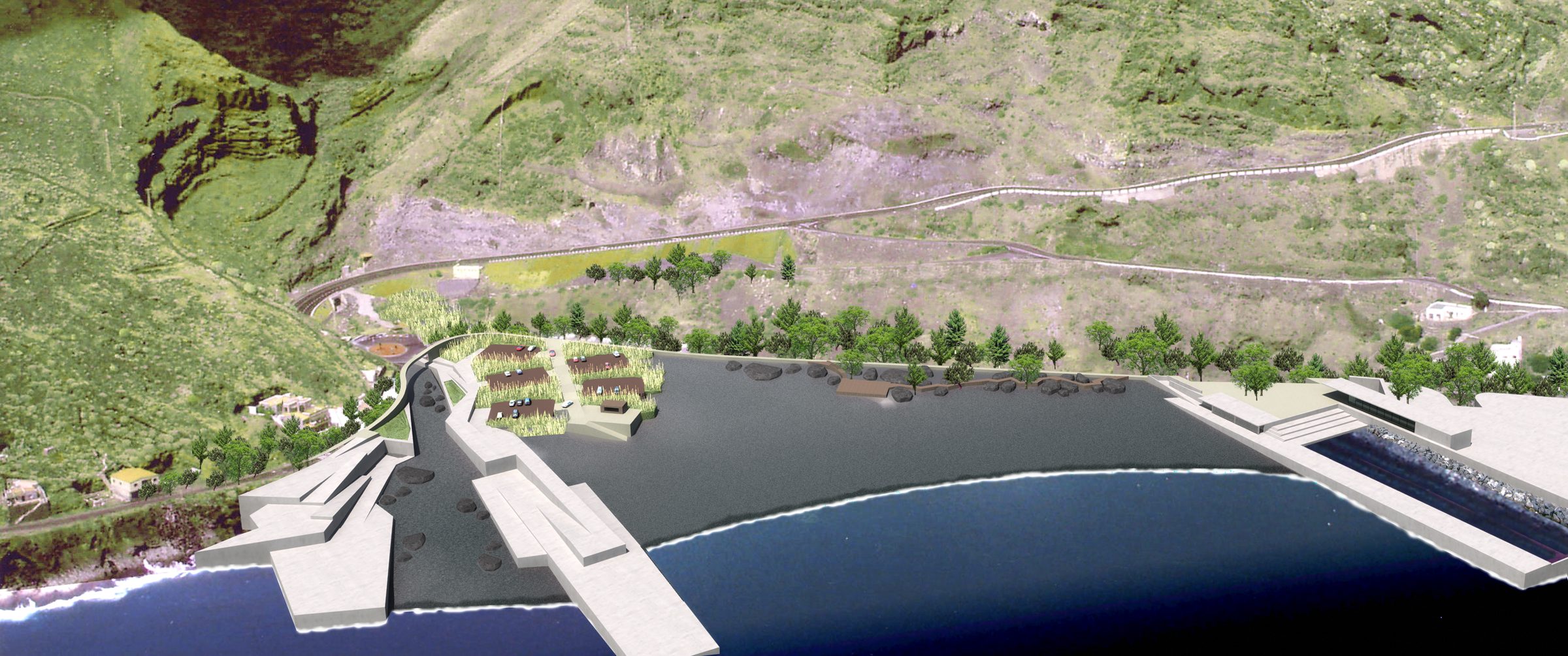 Ordenación de La Playa del Varadero y su entorno — imagen 4, espacios públicos en El Hierro · VDP Arquitectos