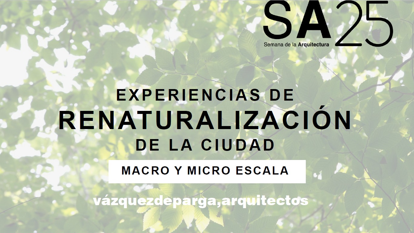 Semana de la Arquitectura 2025 COACTFE · VDP Arquitectos