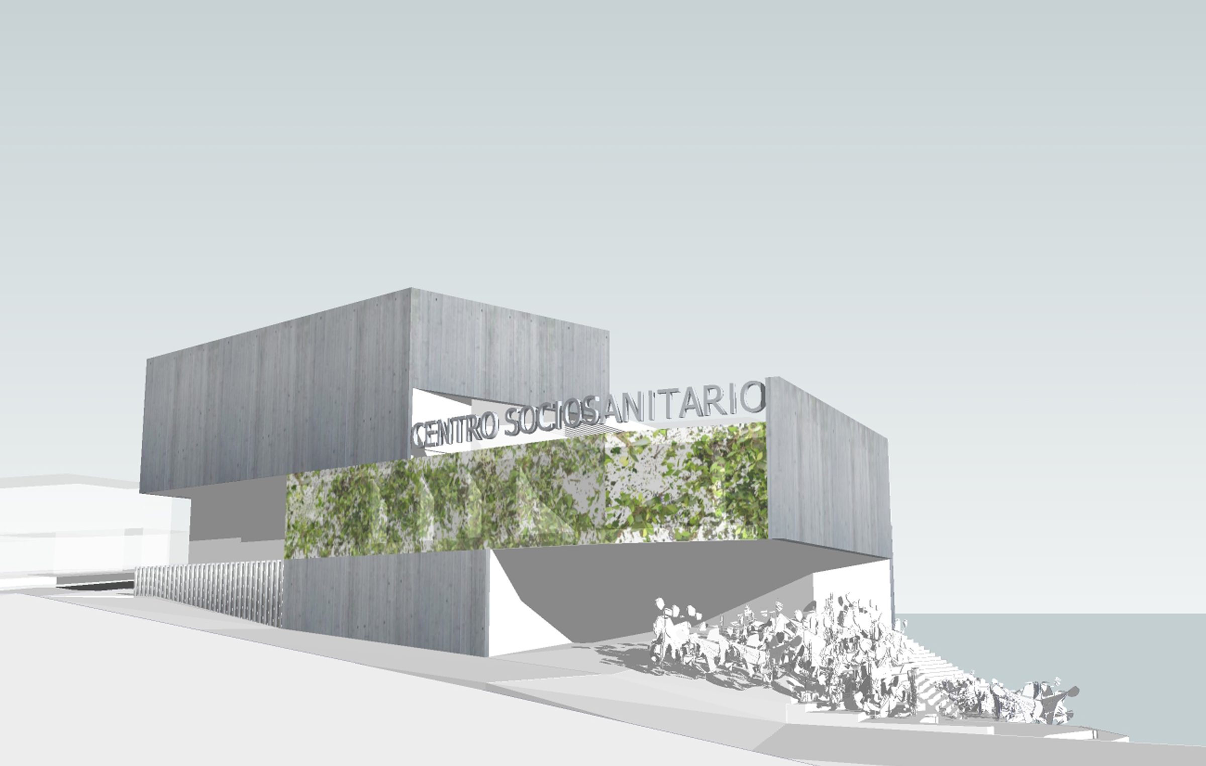 Centro de Atención Socio Sanitaria — sanitarios en Guía de Isora, Tenerife · VDP Arquitectos