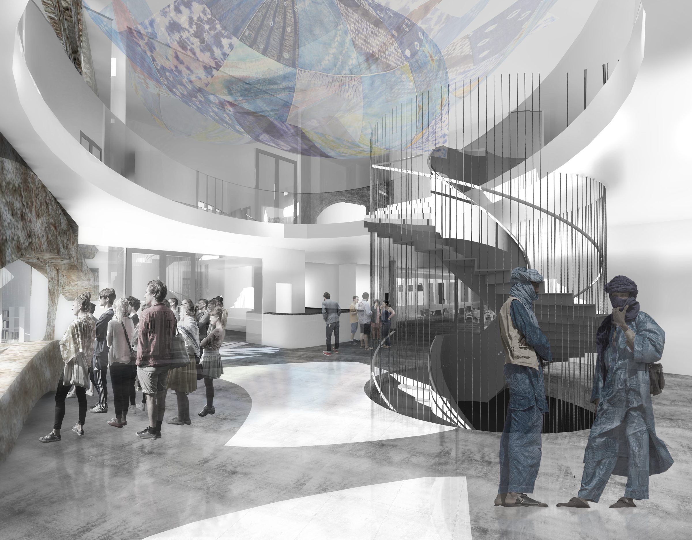 CENTRO CULTURAL Y MUSEO DE DAKHLA — imagen 1, público y cultural en Dakhla, Sahara Occidental, Marruecos · VDP Arquitectos
