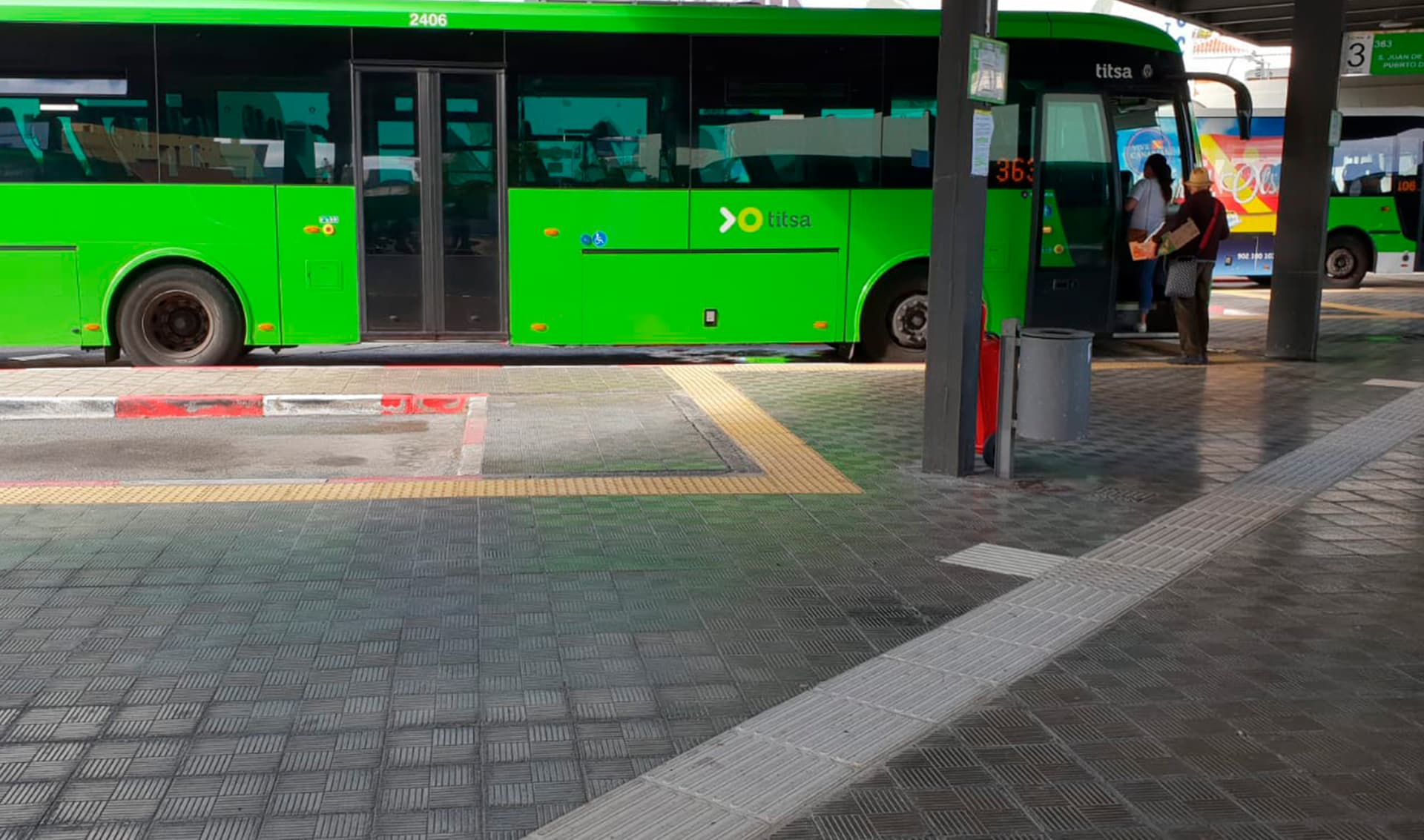 Proyecto de mejora y acondicionamiento de la accesibilidad de la Estación de Guaguas de Icod de los Vinos — proyecto de accesibilidad (Diciembre 2016) · VDP Arquitectos