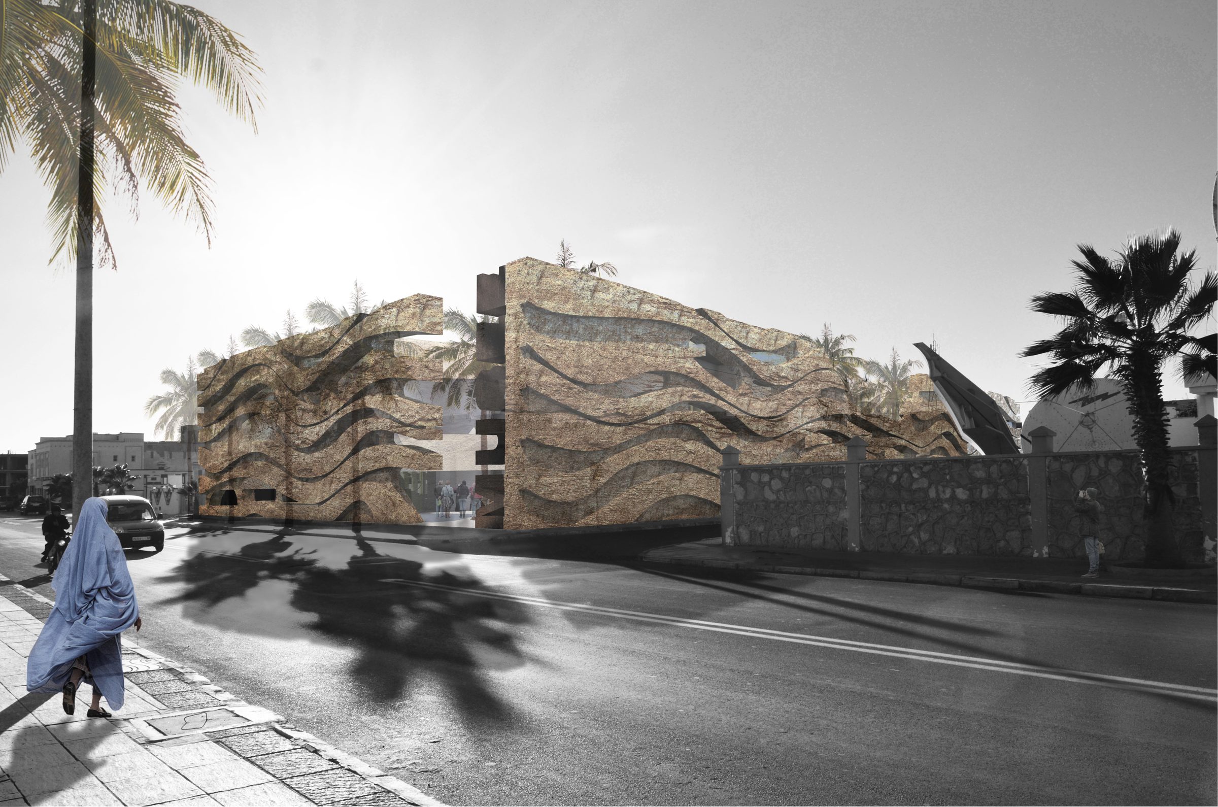 CENTRO CULTURAL Y MUSEO DE DAKHLA — público y cultural en Dakhla, Sahara Occidental, Marruecos · VDP Arquitectos